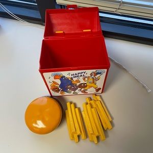 Vintage McDonald’s fisher price fun with food—Happy Meal